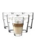 LEONARDO 6er Set Becher Solo in Transparent 410 ml in transparent
