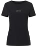 super.natural Merino T-Shirt mit Softshell in schwarz