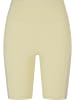 Urban Classics Urban Classics Damen Ladies Color Block Cycle Shorts in softyellow/softseagrass