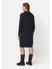 Camel Active Strickkleid mit Reißverschluss in Dunkelblau