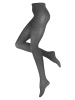Yenita® Baumwoll Strumpfhose Strickstrumpfhose in grau