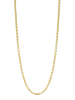 Adeliás Unisex Halskette – Ankerkette aus 333 Gold 45 cm in gold