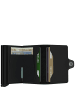 Secrid Matte Twinwallet - Geldbörse 12cc 7 cm RFID in schwarz