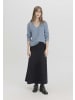 Hessnatur Strickrock Midi Regular in schwarz