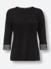 creation L 3/4-Arm-Shirt in schwarz
