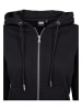 Urban Classics Zip-Kapuzenpullover in black