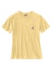 CARHARTT  T-Shirt in Gelb