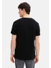 Tom Tailor T-Shirt in schwarz