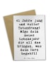 Mr. & Mrs. Panda Grußkarte Spruch 41. Geburtstag Tatendrang mit ... in Weiß