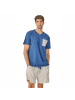 J and J Brothers Schlafanzug in Blue