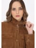 DreiMaster Women Coat in cognac