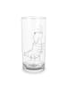 Mr. & Mrs. Panda Wasserglas Garnele Franzose ohne Spruch in Transparent