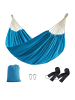 SONGMICS Hängematte Socozzy in Blau - (B)150 x (H)0.1 x (T)210 cm