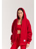 Onamaste Kapuzensweatshirt Flow in Rot
