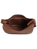 SPIKES & SPARROW Umhängetasche echt Leder in cognac