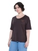 Ulla Popken Shirt in mahagoni