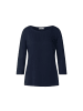 Street One Langarmshirt in deep blue