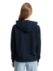TOM TAILOR Denim Hoodie Sweatshirt mit Stickerei in Sky Captain Blue