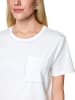 MARC CAIN COLLECTIONS Shirt aus Baumwollstretch in White