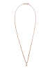 Elli DIAMONDS  Halskette 925 Sterling Silber Kreis in Rosegold