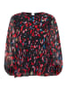 ICHI IHNalla loose fit in Poppy Red Print Mix 1