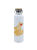 Mr. & Mrs. Panda Trinkflasche Aus Edelstahl Fuchs Mama ohne Spruch in Weiß