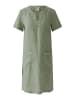 Oui Leinenkleid in seagrass
