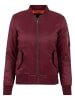 Urban Classics Bombers - Blousons in burgundy