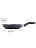 Stoneline Made in Germany Bratpfanne 24 cm | ohne Deckel in Schwarz
