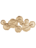 Beliani Wandobjekt ARGON in Gold/Bunt/Braun - (W) 118 x (H) 57 x (L) 3 cm