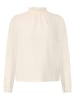 Zero  Bluse mit Lochmuster in Eggnog
