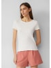 QS T-Shirt in 0200_creme