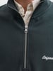 Jack & Jones Sweatshirt mit halbem Reißverschluss in Forest River