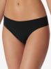 Schiesser Slip Invisible Light in schwarz, weiss