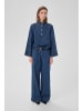 My Essential Wardrobe Langarm-Bluse HilmaMW Baggy fit in Medium Blue Wash