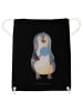 Mr. & Mrs. Panda Sportbeutel Pinguin Lolli ohne Spruch in Schwarz