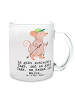 Mr. & Mrs. Panda Tee Tasse Maus Walking mit Spruch in Transparent