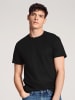 Calida T-Shirt, 2er-Pack in schwarz
