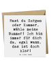 Mr. & Mrs. Panda Deluxe Karte Spruch Trost Nummer mit Spruch in Weiß