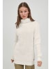 Oxmo Strickpullover OXNanna in Weiß