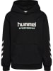Hummel Kapuzenpullover Hmljr Logo Lebensstil Kinder in BLACK