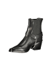 CAFèNOIR Schwarz Damen Ankle Stiefel aus Leder