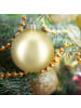 relaxdays 100-tlg. Weihnachtskugeln Set Gold