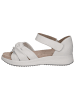 Caprice Sandale in WHITE NAPPA