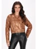 faina Jacket in copper snake