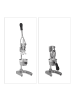 relaxdays Saftpresse XL in Silber