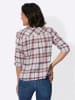 WITT WEIDEN Flanellbluse in rosenholz-ecru-kariert
