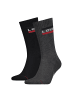 Levi´s Socken 2er Pack in Schwarz/Grau