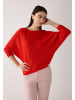 More & More femininer, leichter 3/4 Arm Pullover in red