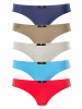 H.I.S String in rot, marine, blau, khaki, grau-meliert